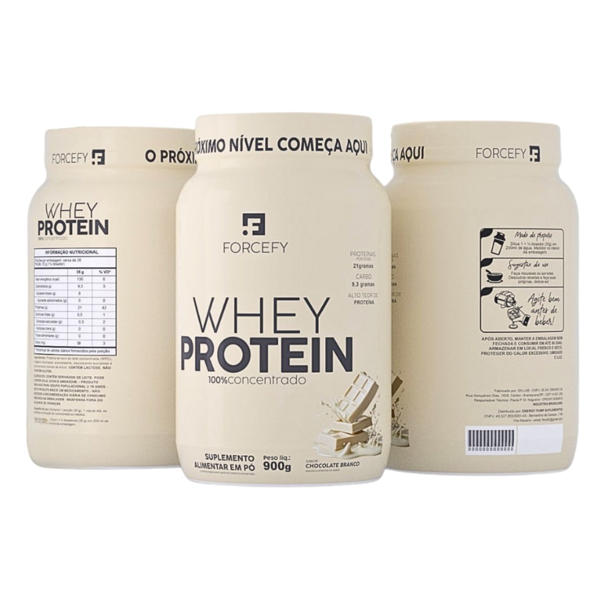 Whey Protein Forcefy 900g